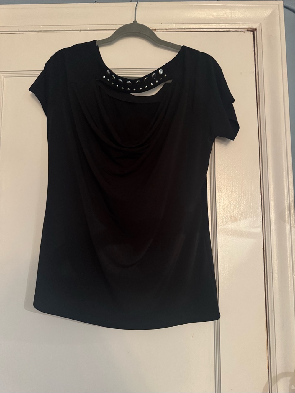 Michael Kors Classic Black Women's Top Size L